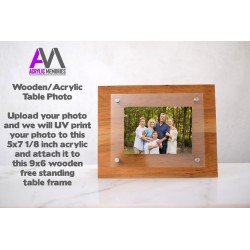 WOODEN/ACRYLIC TABLETOP FRAME
